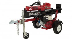 NorthStar Deluxe Horizontal/Vertical Log Splitter - 37-Ton Ram Force with Honda GX390 Engine