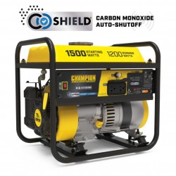 Champion Power Equipment 201285 1200 Watt Portable Generator with CO Shield