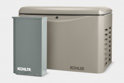 Kohler 20kW Single Phase Standby Generator with 200 Amp Automatic Transfer Switch 20RCAL-200SELS
