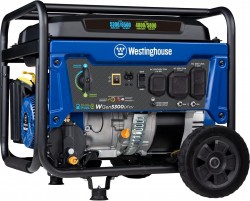 Westinghouse WGen5300DFcv 6600 Watt Dual Fuel Portable Generator with CO Sensor