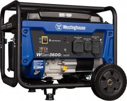 Westinghouse WGen3600c 4650 Peak Watt Portable Generator with CO Sensor