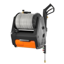 Giraffe Tools GRANDFALLS PRO 3700 PSI 1.1 GPM Electric Cold Water Retractable Pressure Washer with 4 Spray Nozzles