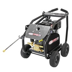 Simpson SuperPro Roll Cage 4400 PSI 4.0 GPM Gas Powered Cold Water Belt Drive Pressure Washer with 5 Spray Tips