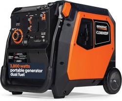 Generac iQ3800 Dual Fuel Inverter Generator with CO Sense