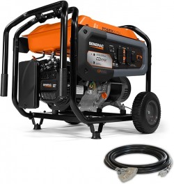 Generac 76722 GP6500 8125 Watt Portable Gas Generator with COsense