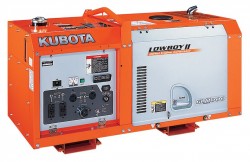 Kubota GL11000 Lowboy II 11000 Watt Single Phase Diesel Generator