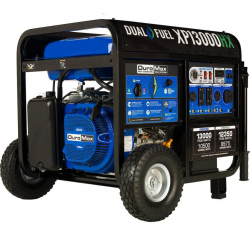 DuroMax XP13000HX 13000 Watt Dual Fuel Electric Start Portable Generator CO Alert