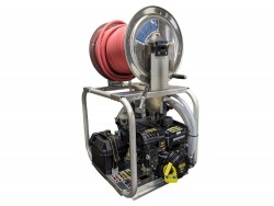 Aaladin Cleaning Systems 300 PSI 11.0 GPM Gas Powered Cold Water Soft Wash System with 3 Spray Nozzles