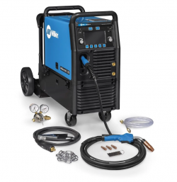 Miller Millermatic 255 MIG/Pulsed MIG Welder - 208/240v with Running Gear 951766