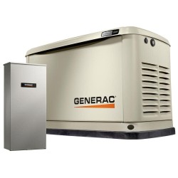 Generac Guardian 7172 10kW Standby Generator Wi-Fi with 100A 16 Circuit Automatic Transfer Switch