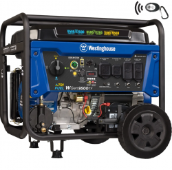 Westinghouse WGen9500TF 12500 Watt Tri Fuel Electric Start Portable Generator